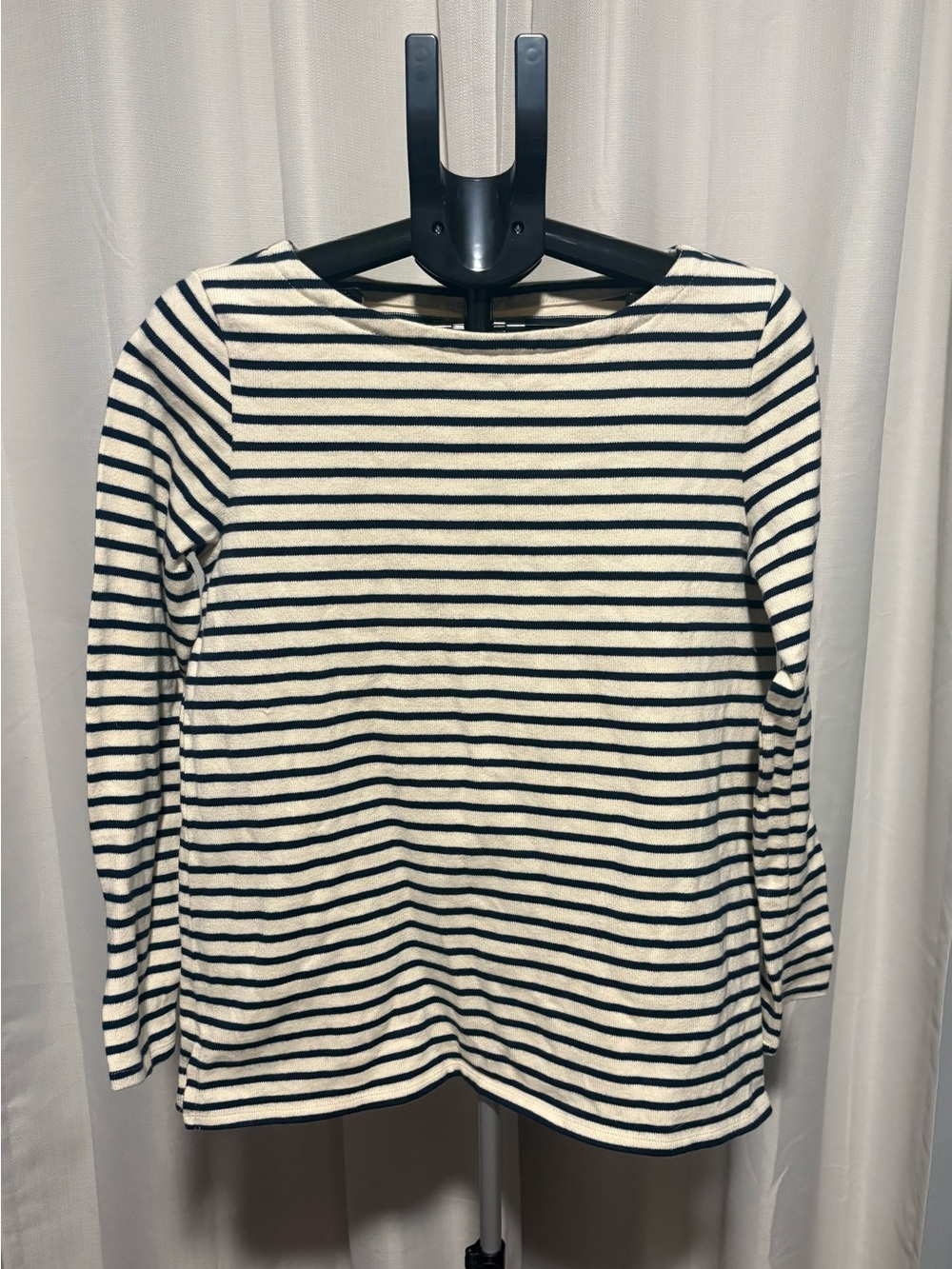 Eileen Fisher Striped 100% Organic Cotton Shirt